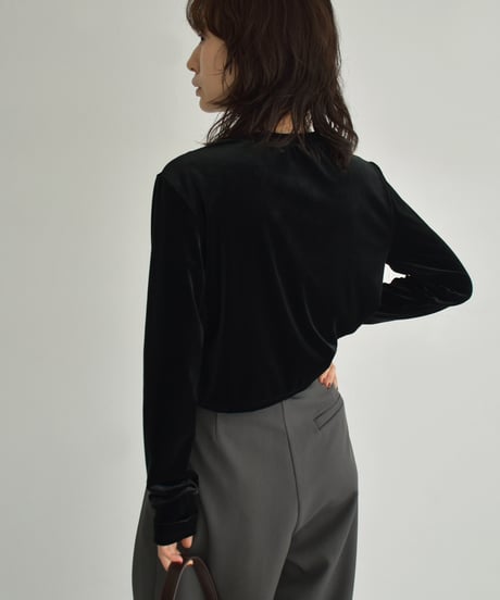 Velor Short Cardigan t1911-318