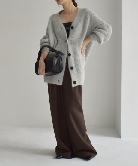 Shaggy Knit Cardigan t1911-310