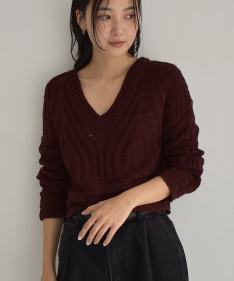Vneck Short Knit t1911-326