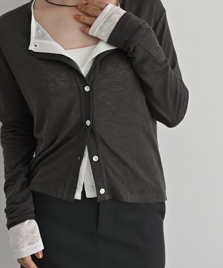 Airy Sheer Cardigan t1911-533