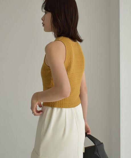 Compact Knit Tanktop t1911-196