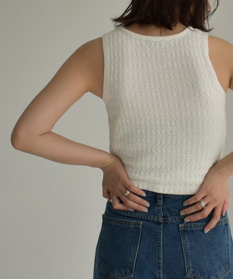 Compact Knit Tanktop t1911-196