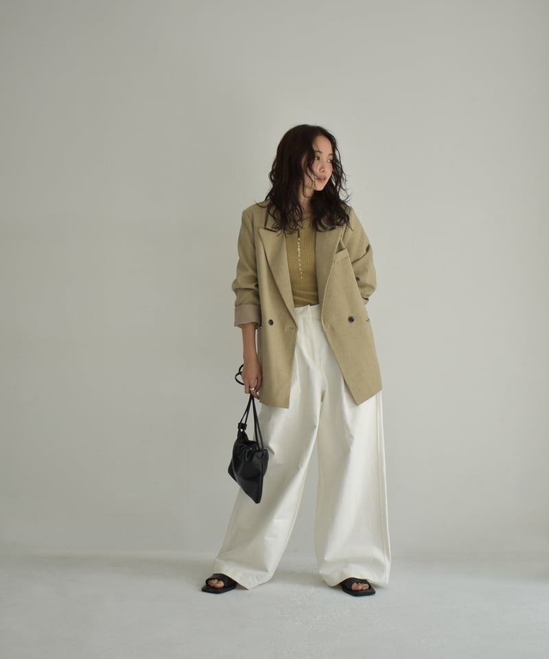 トップス cizatto Holl Cut Rib Knit Tops Hole Cut Rib Knit Tops t1911-349 | cizatto