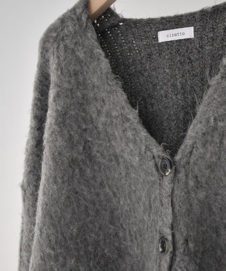 Shaggy Loose Knit Cardigan t1911-473