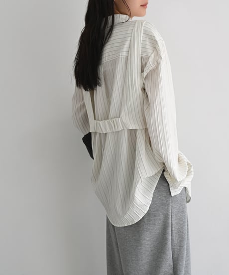 Stripe Bustier Shirt t1911-516
