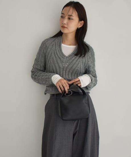 Vneck Short Knit t1911-326