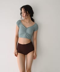 Half Sleeve Separate Swim Wear sw2000-13