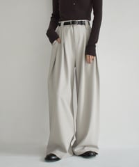 Double Tuck Highwaist Pants bo2000-140