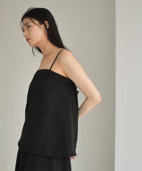 Cottonlinen Jacquard Camisole【セットアップ着用可能】 t1911-203
