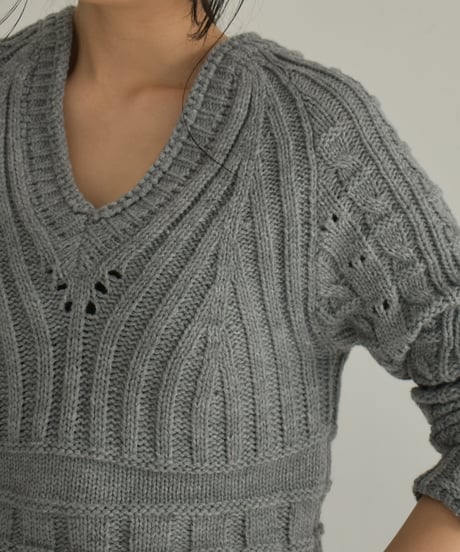 Vneck Short Knit t1911-326