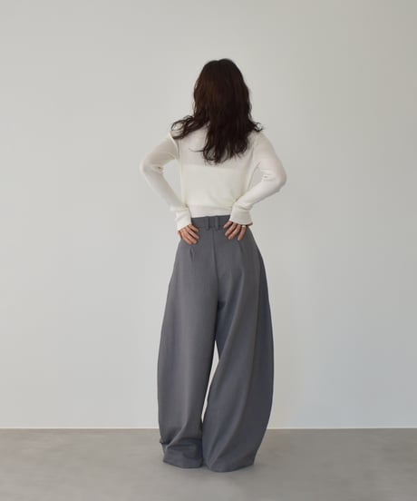 Cocoon Silhouette Pants bo2000-143