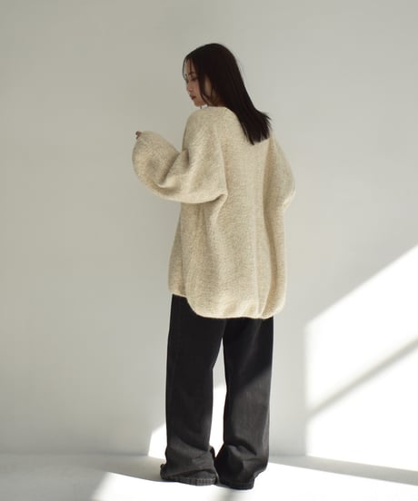 Volume Sleeve Knit Cardigan t1911-339