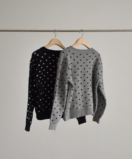 Dot Knit Cardigan t1911-573