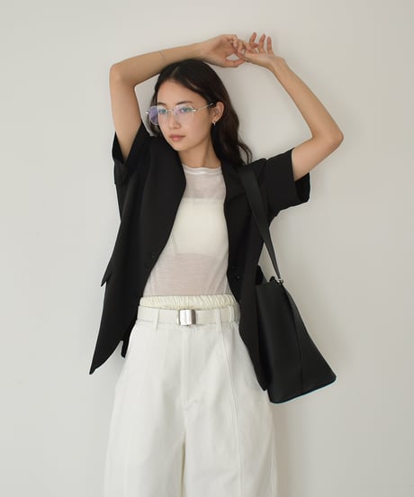 Nocollar Half Sleeve Jacket t1911-419