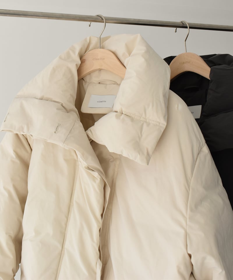 Stand Collar Short Down Jacket c1911-42 | cizatto Stand Collar Short Down Jacket c1911-42 | cizatto