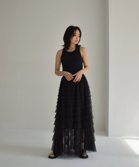Tiered Tulle Frill Skirt bo2000-111