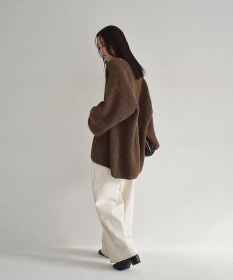 Volume Sleeve Knit Cardigan t1911-339