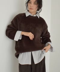 Shaggy Knit Pullover t1911-490