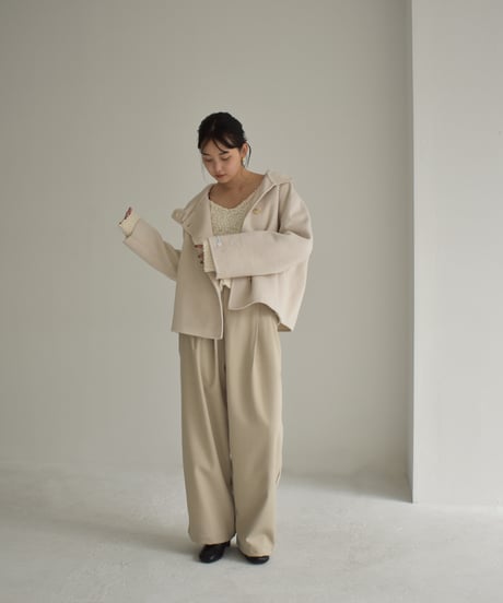 Wool Stand Collar Short Coat ⅽ1911-38