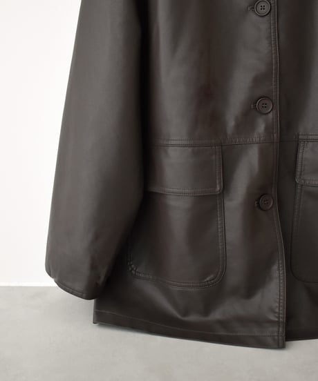 Fake Leather Over Jacket t1911-498