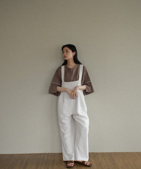 Arm Slit Waistshape Tops t1911-113