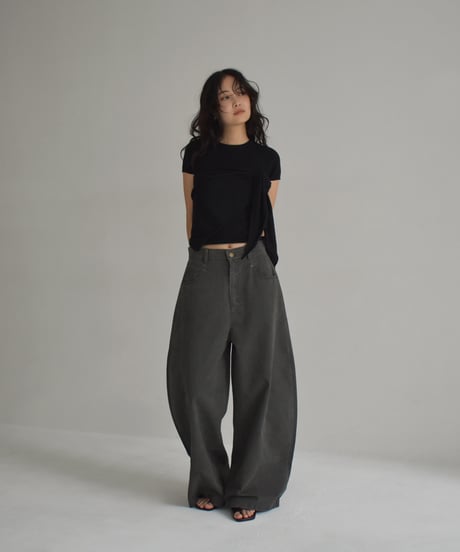 Wide Denim Pants bo2000-170