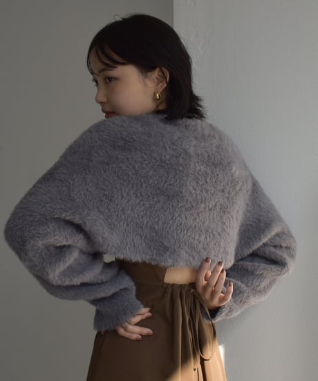 Shaggy Layered Knit Tops t1911-233