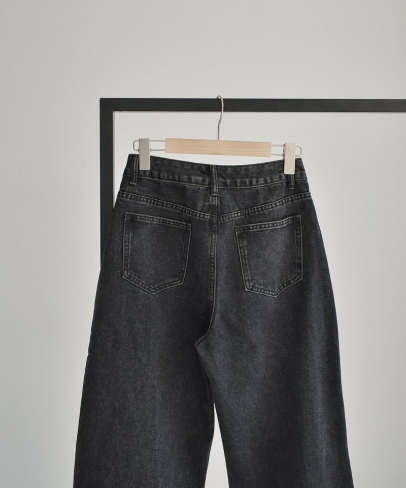 CHALLENGER ブラックデニム LARGE CHALLENGER/DENIM WORKERT PANTS/WASHED BLACK | ワークパンツ