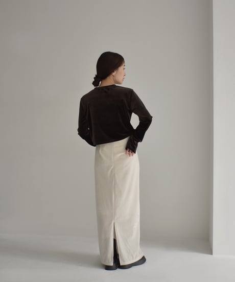 Velor Short Cardigan t1911-318