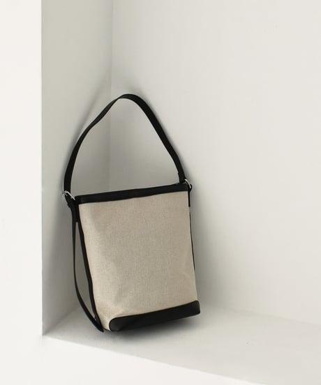 Bicolor Canvas Bag b1910-40