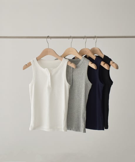 Henry Neck Tank Top t1911-411