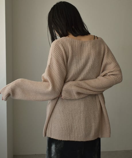Vneck Over Knit Tops t1911-128