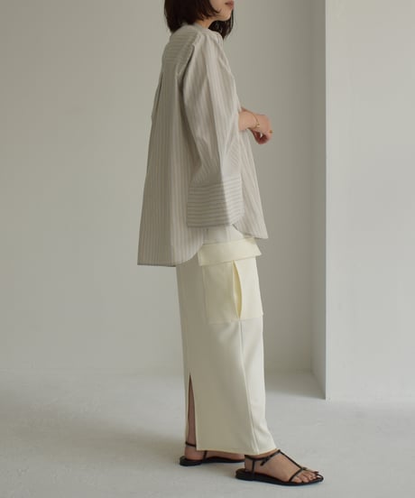 Slit Sleeve Shirt t1911-172