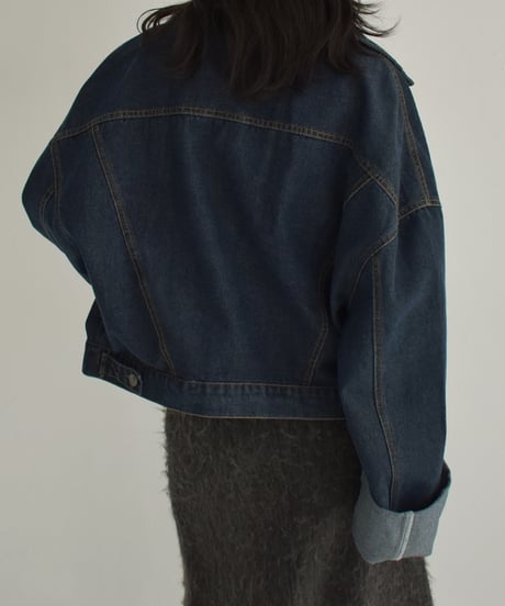 Wide Sleeve Denim Jacket t1911-309