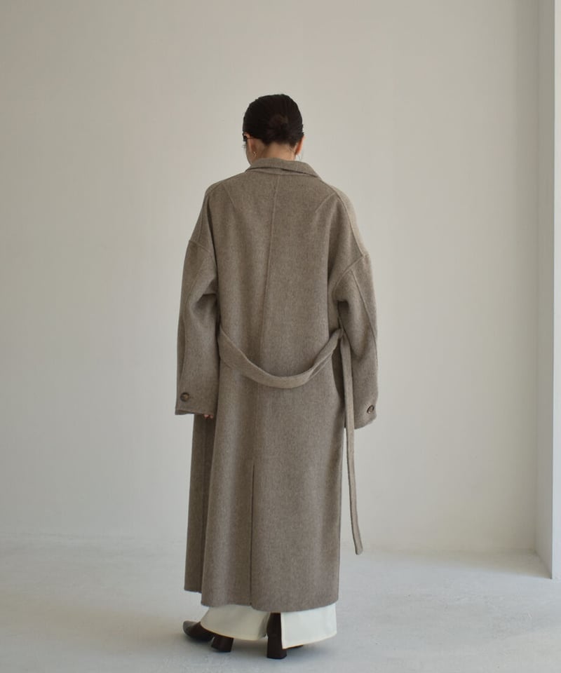 Cocoon Sleeve Wool Long Coat（Mocha）c1911-34 | c