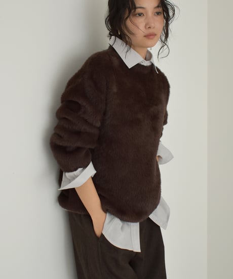 Shaggy Knit Pullover t1911-490