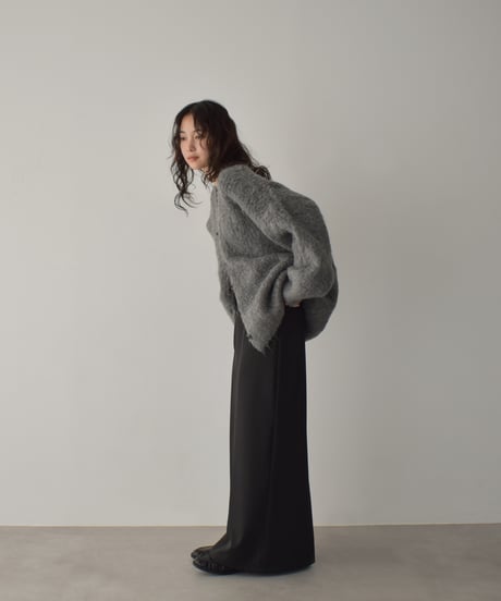 Shaggy Loose Knit Cardigan t1911-473
