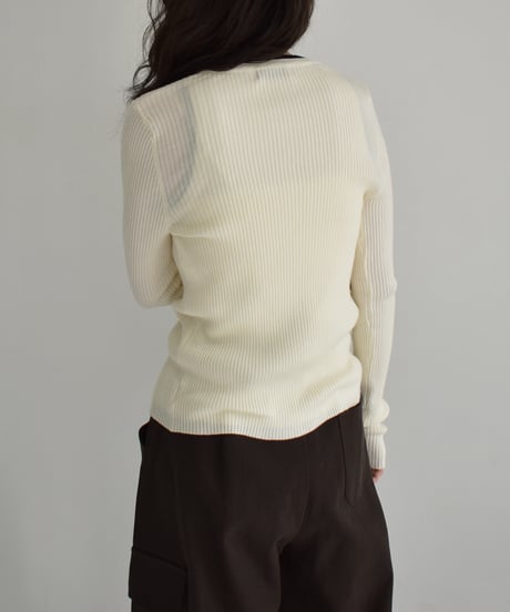 Bicolor Ensemble Knit t1911-440