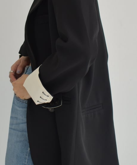 Loose Double Breasted Jacket t1911-254