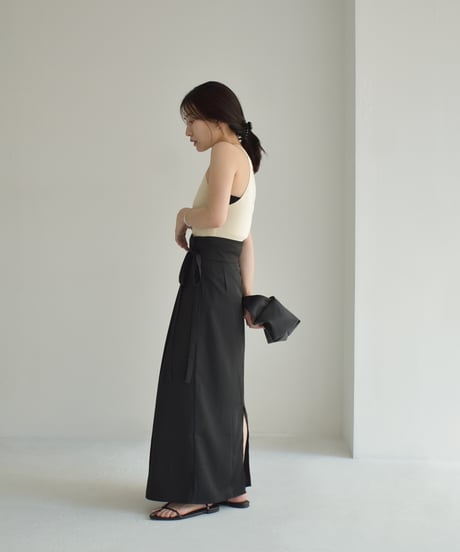 Highwaist Wrap Skirt bo2000-54
