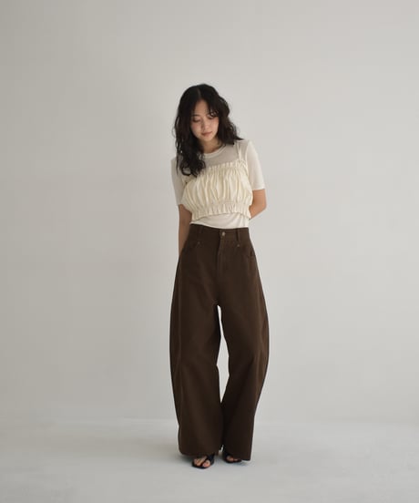 Halfsleeve Knit Tops t1911-464