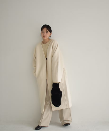 Nocollar Wool Coat c1911-40