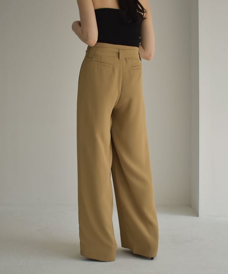 Belt Semiwide Pants【セットアップ着用可能】 bo2000-88