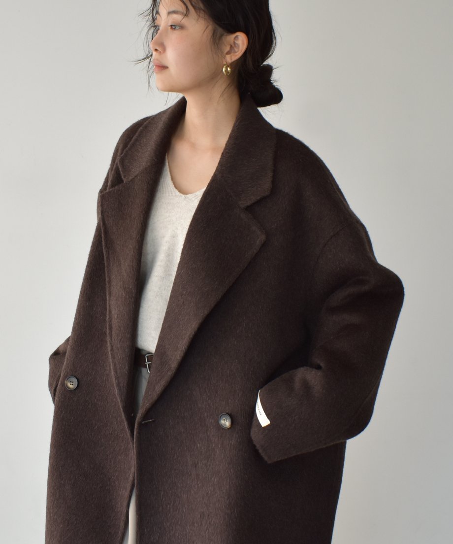 Shaggy Wool Long Coat c1911-49 | cizatto