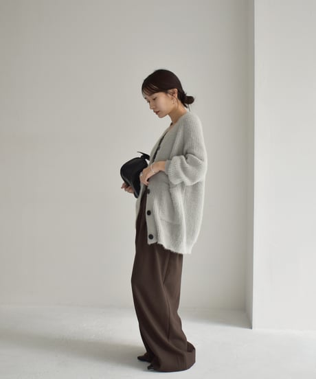 Shaggy Knit Cardigan t1911-310