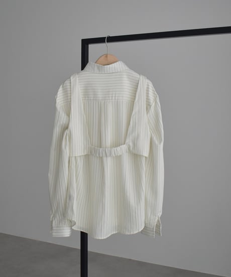 Stripe Bustier Shirt t1911-516