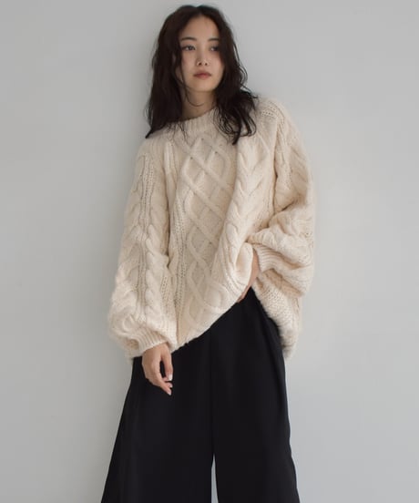 Over Cable Knit t1911-93