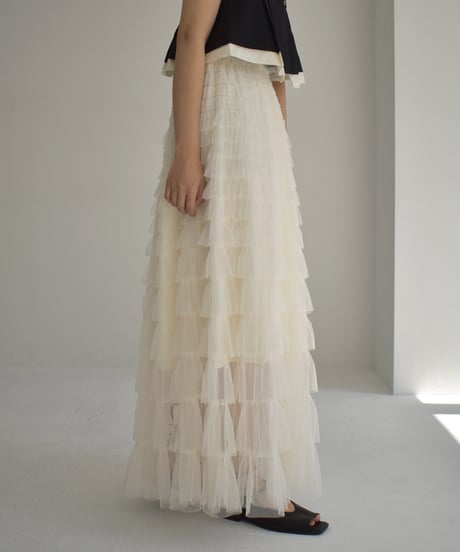 Tiered Tulle Frill Skirt bo2000-111