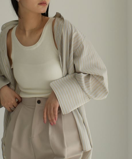 American Sleeve knit Tank t1911-195