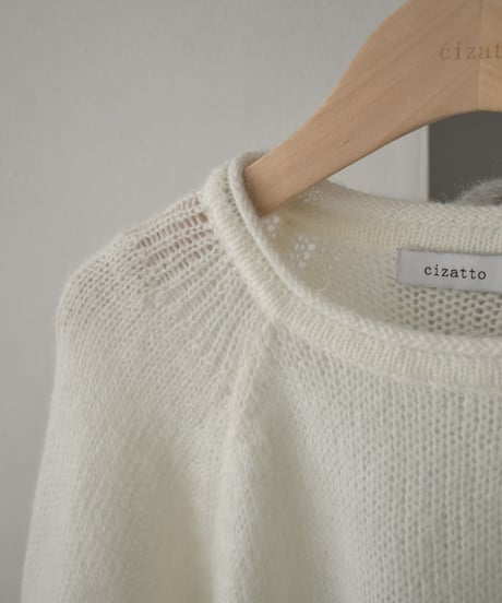 Puffsleeve Airy knitpullover t1911-443